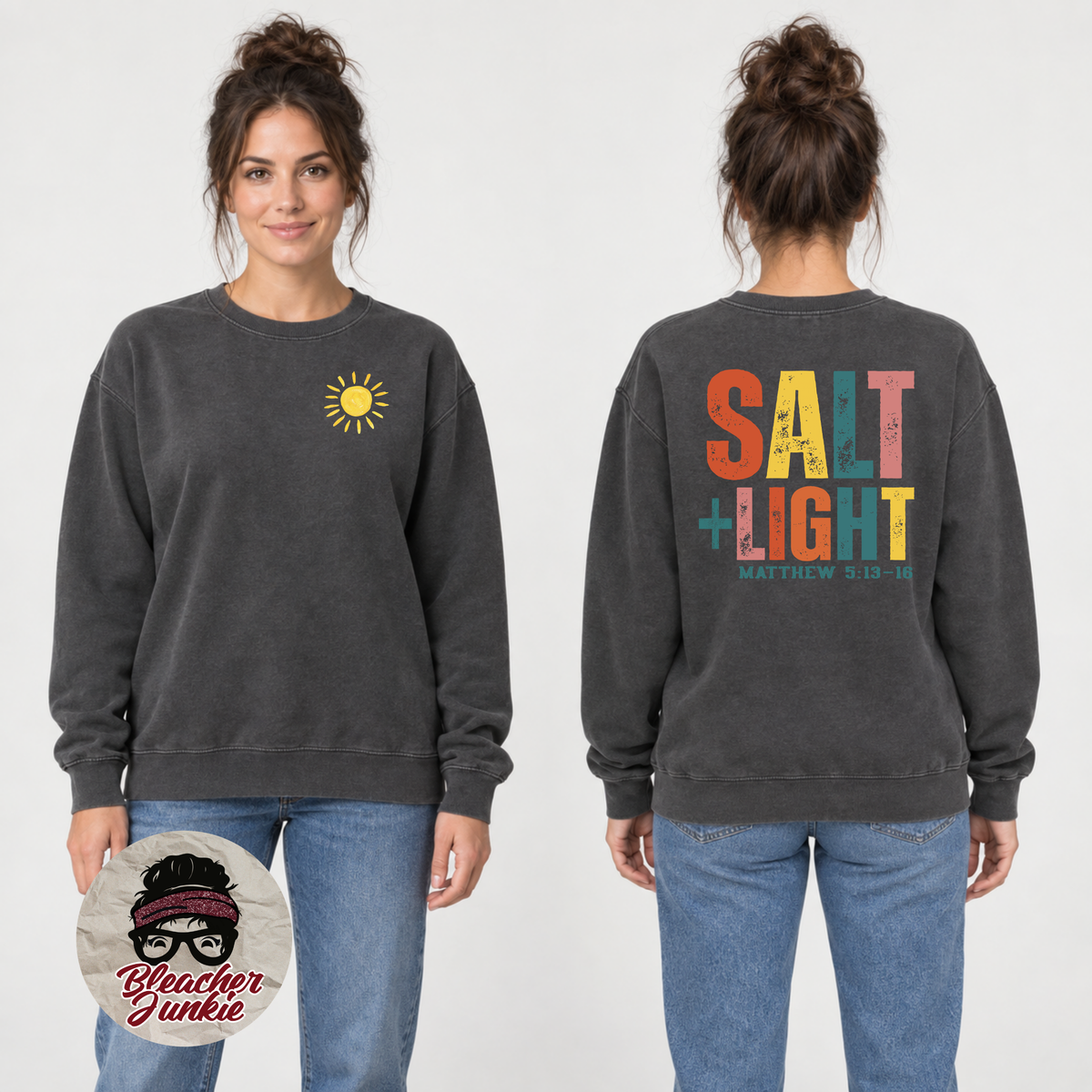 Salt + Light Co-op Adult Comfort Colors Crewneck Sweatshirt | 1566