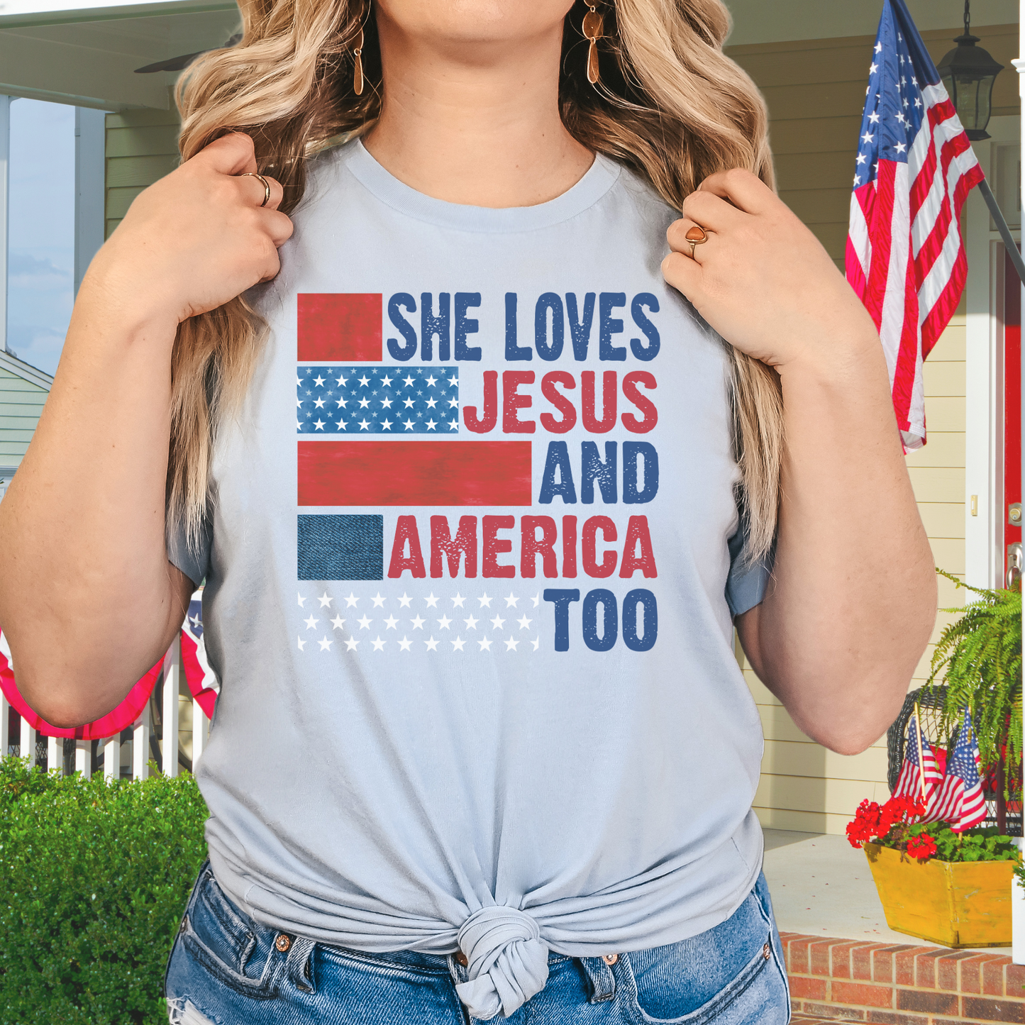 Loves Jesus & America Too