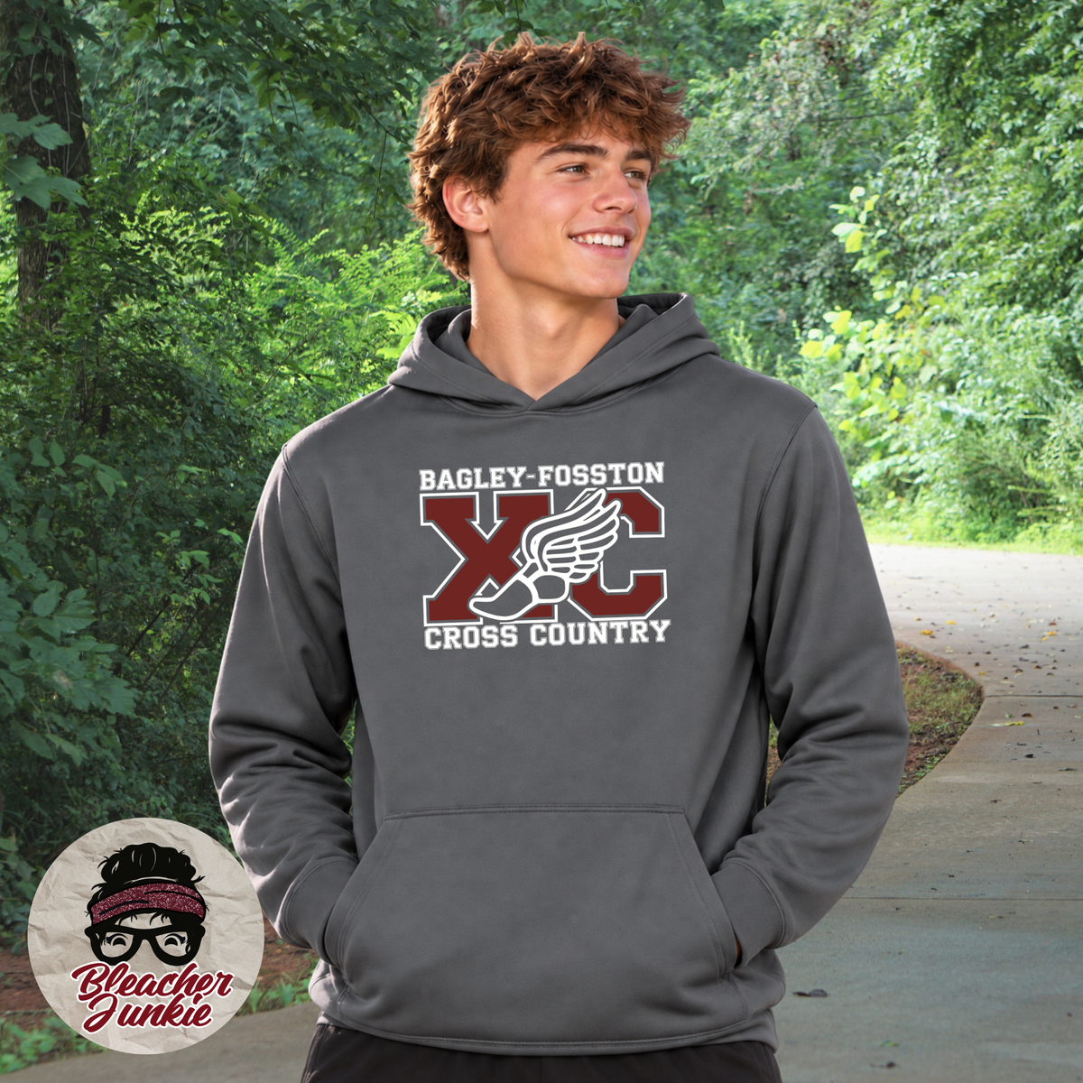 2026 Bagley-Fosston Cross Country Hoodie | Sport-Tek F244