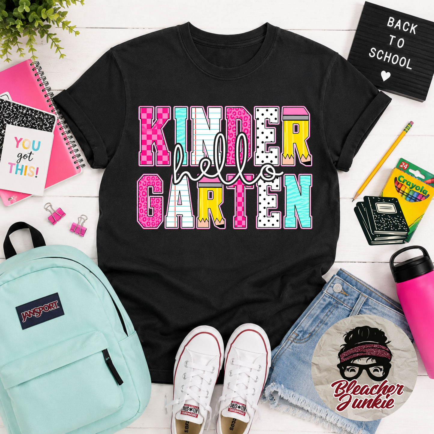 Hello Kindergarten Teacher Shirt | Back to School Teacher Tee | Kindergarten Teacher Graphic Shirt (Copy)