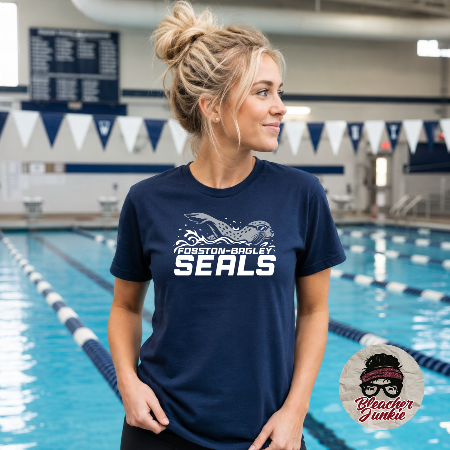 2026 Fosston-Bagley Seals Swimming T-Shirt