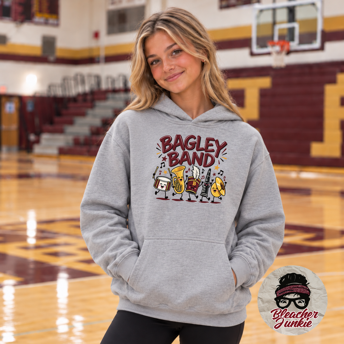 Bagley Band Shirt & Hoodie | Bagley Flyers Band Apparel