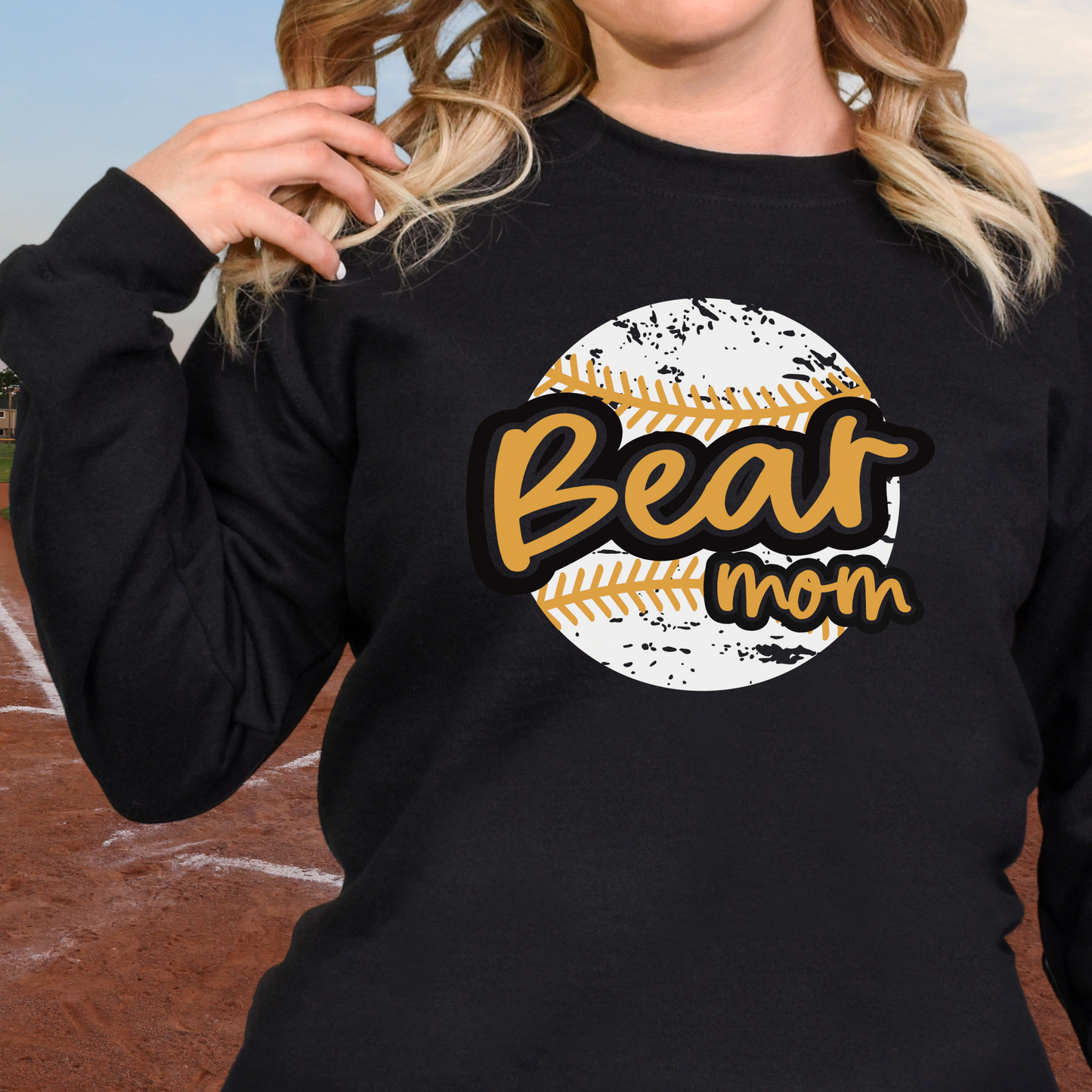 Bear Baseball Mom