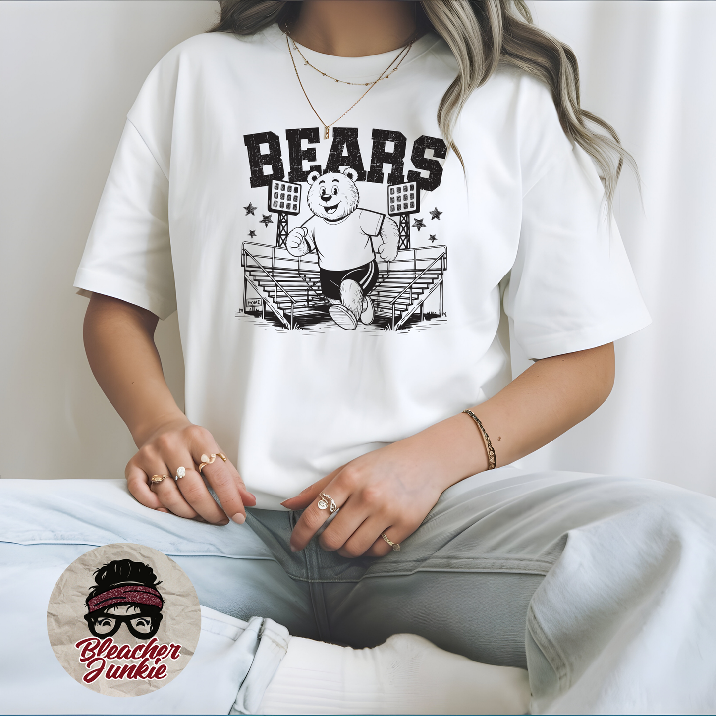 Bears Bleacher Shirt – High School Mascot Spirit Wear Tee