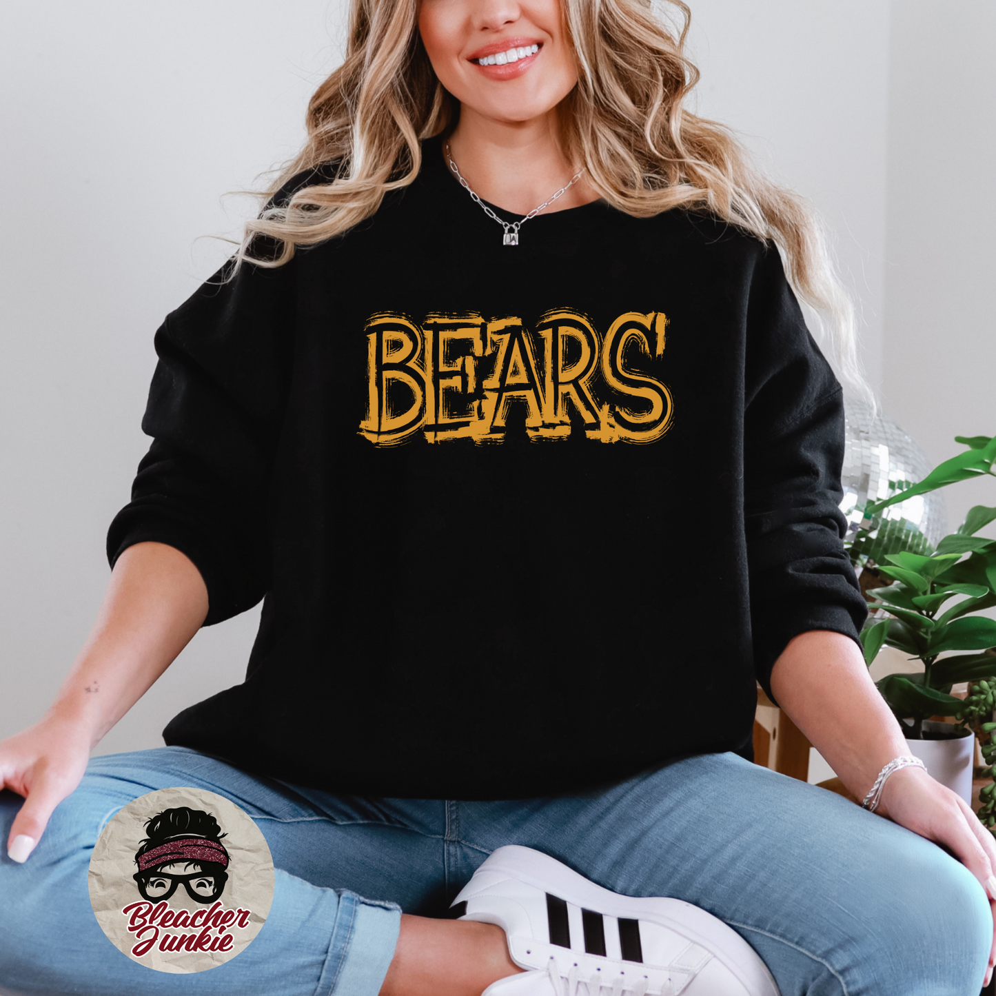 Scratched Bears Mascot Shirt, Crewneck, or Hoodie | Bella Canvas 3001CVC Tee, 3901 Sweatshirt, 3719 Hoodie | School Spirit Wear for Game Day