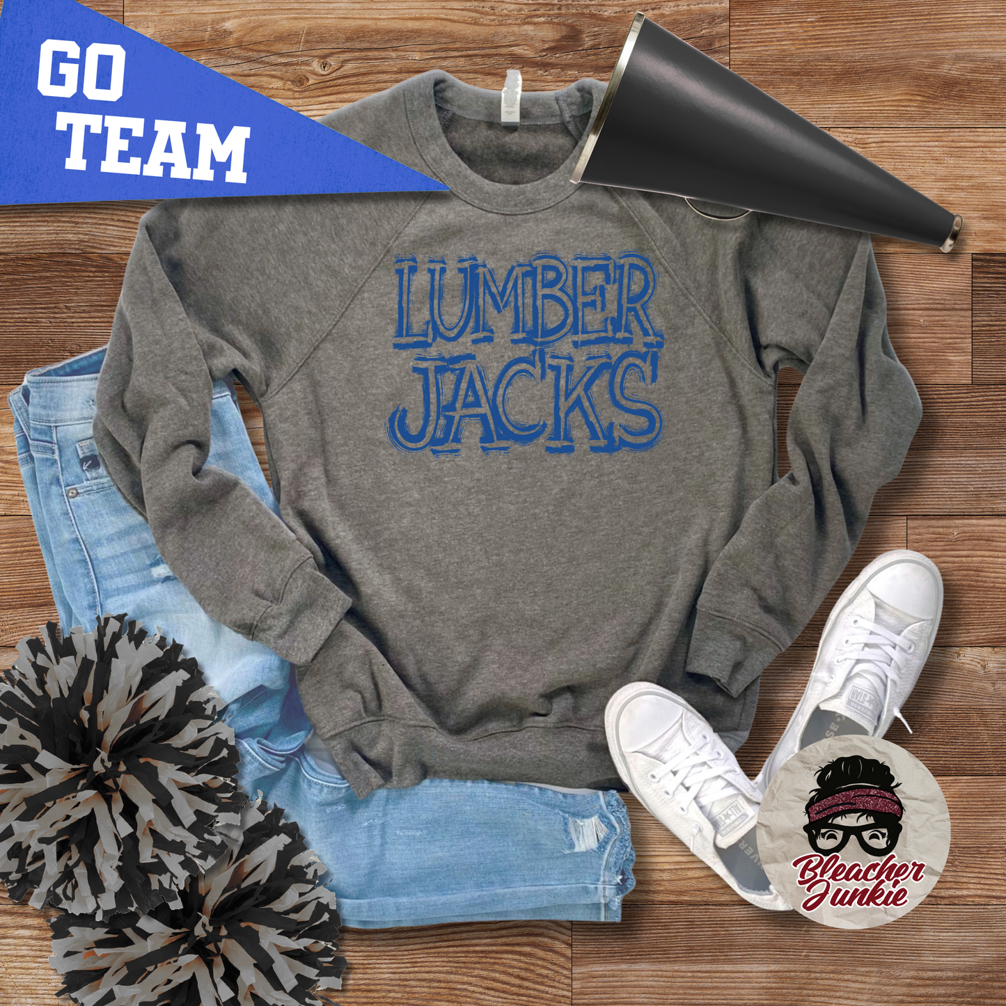 Scratched Lumberjacks Mascot