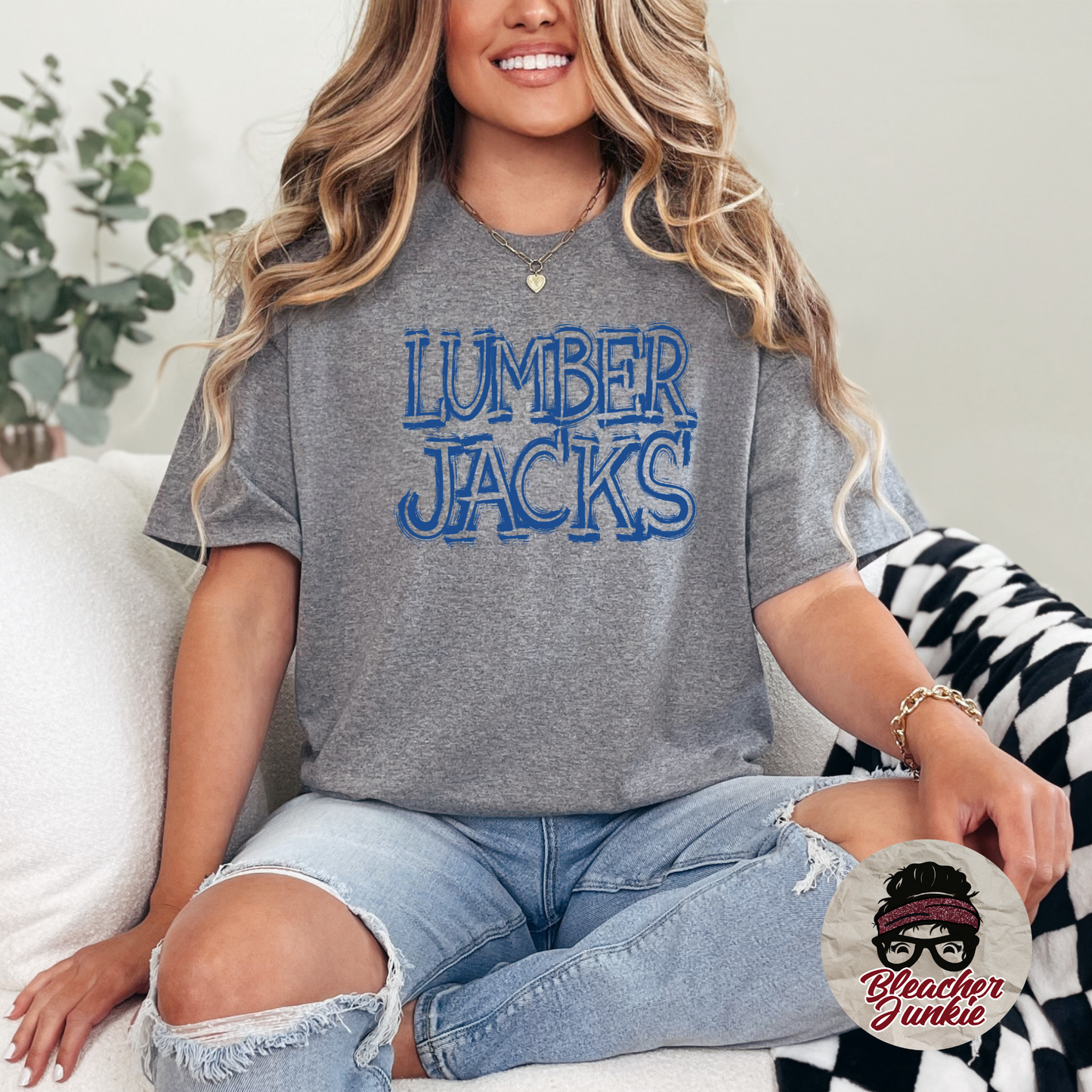 Scratched Lumberjacks Mascot