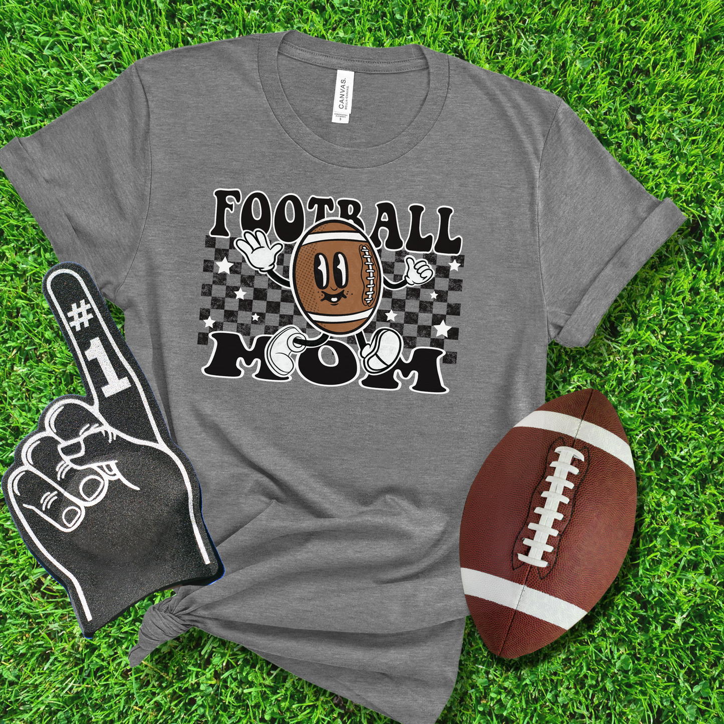 Football Mom Character Tee