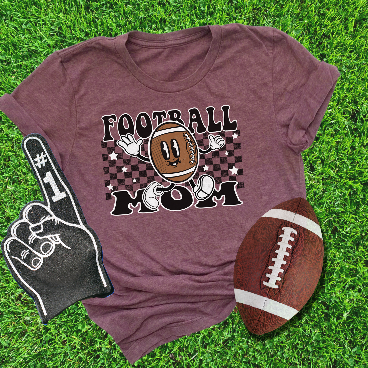 Football Mom Character Tee