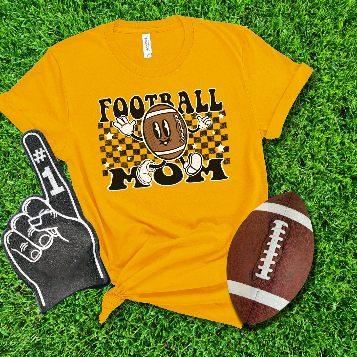 Football Mom Character Tee