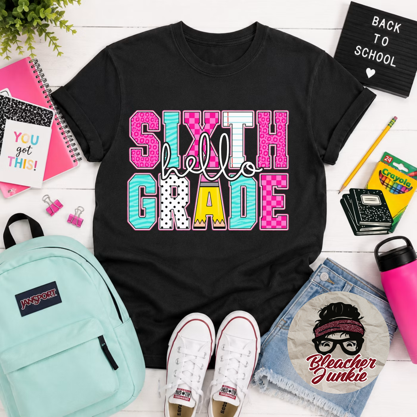 Hello 6th Grade Teacher Shirt | Back to School Teacher Tee (Copy)