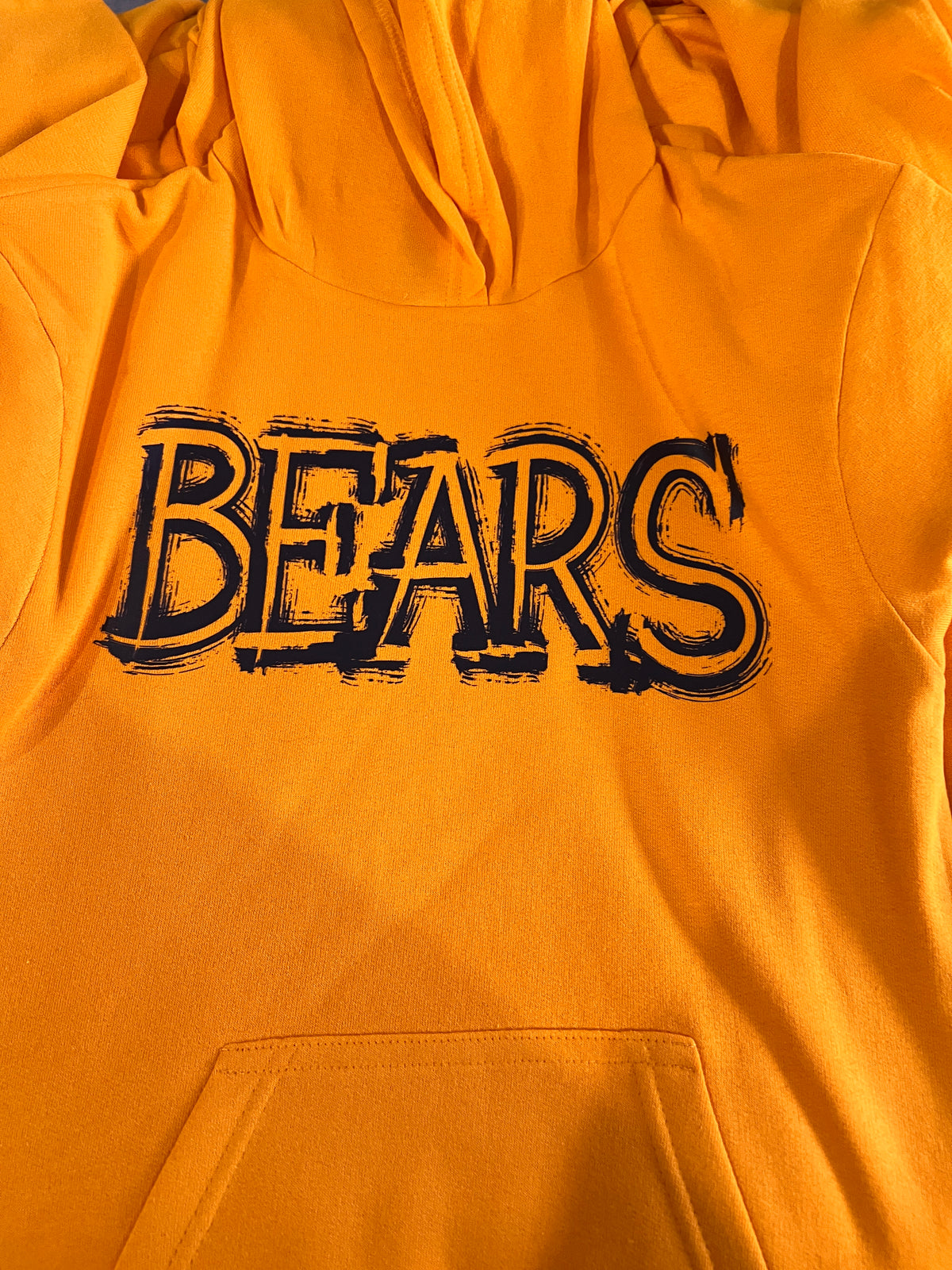 Bears Youth Gold Hoodie