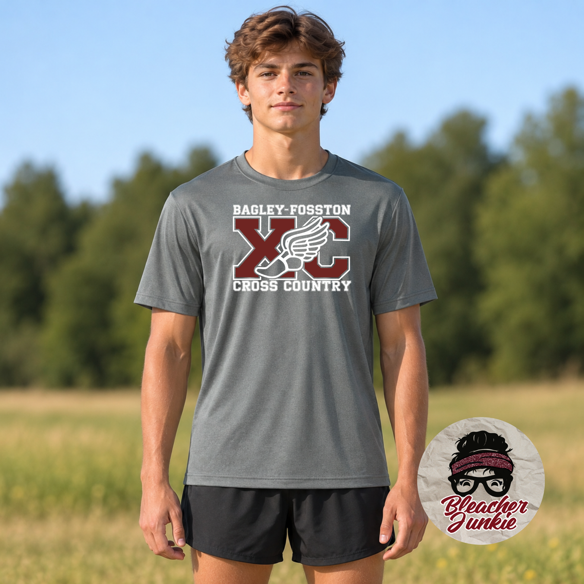 2026 Bagley-Fosston Cross Country Performance Tee | Sport-Tek ST350
