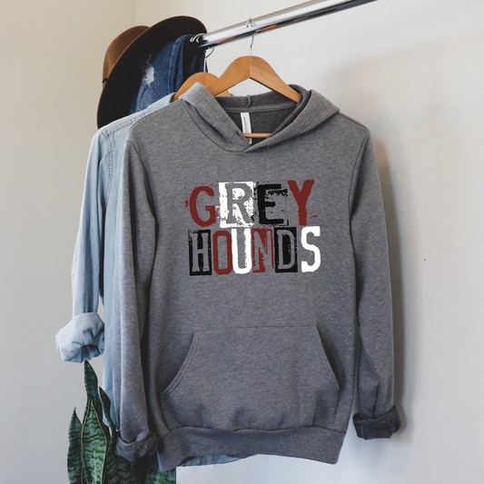 Stamped Grunge Greyhounds