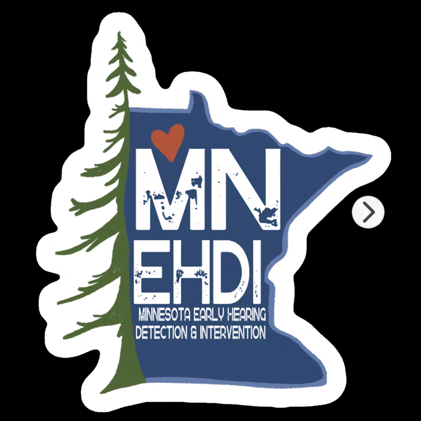 MN EHDI Sticker