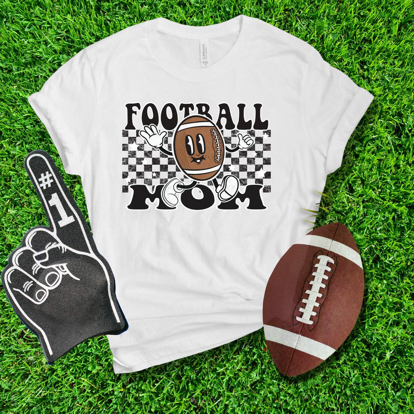 Football Mom Character Tee