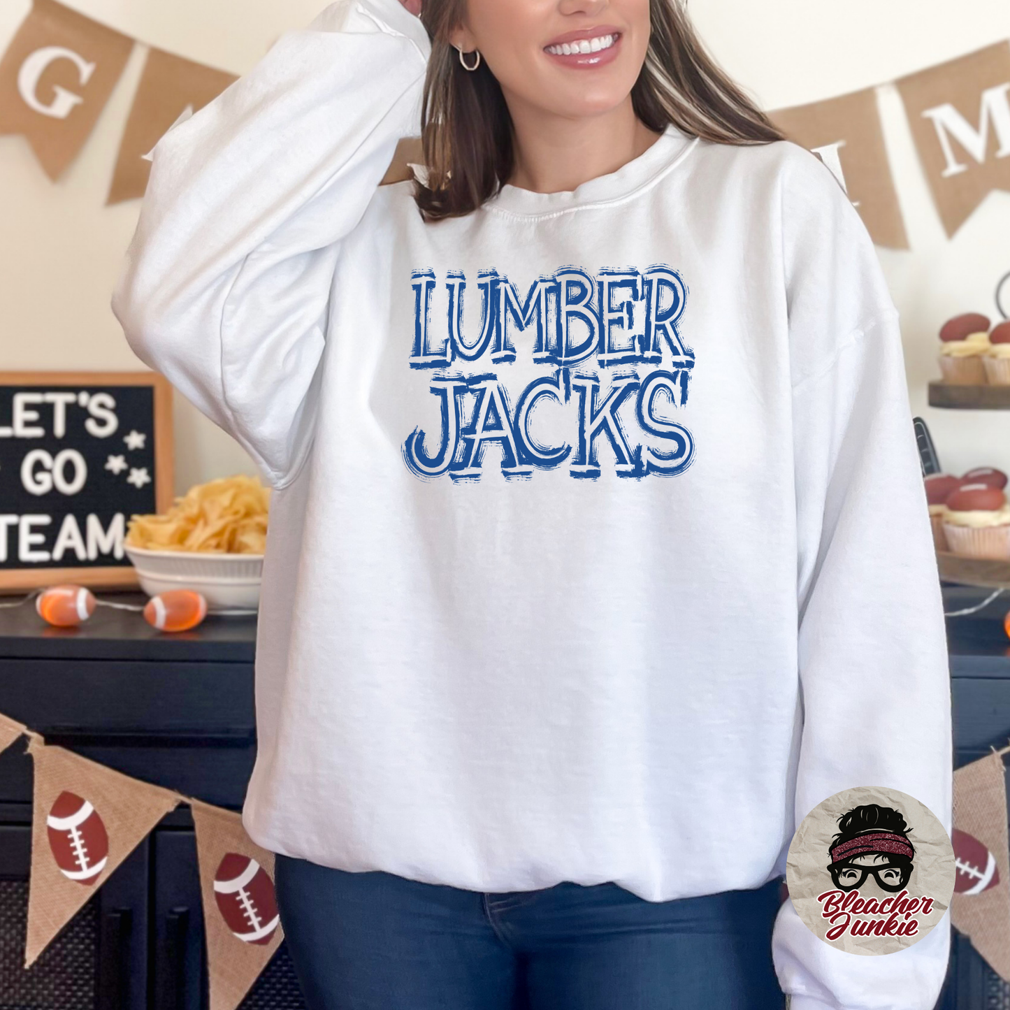 Scratched Lumberjacks Mascot