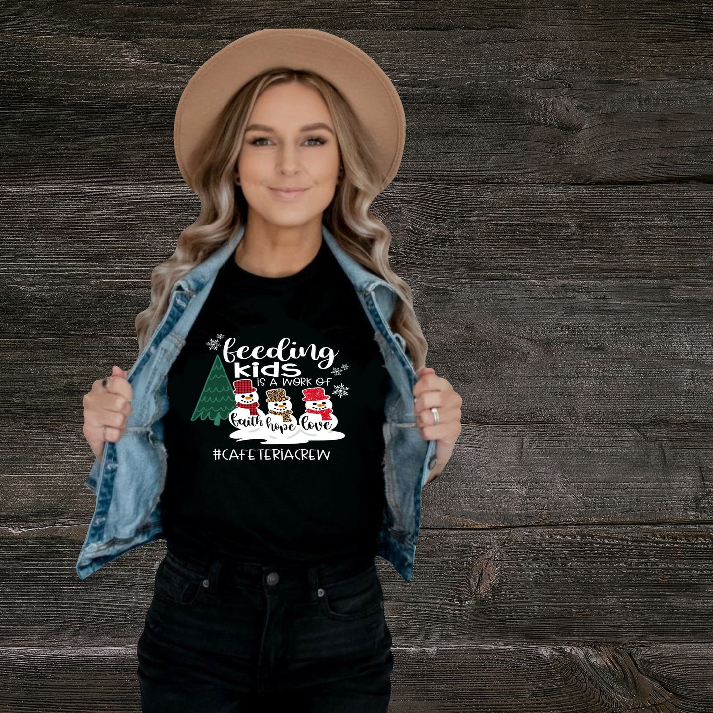 Feeding Kids Long Sleeve Tee