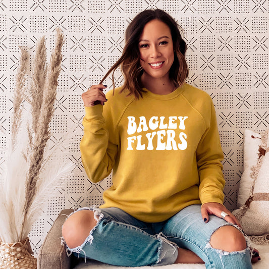 Groovy Flyer Crewneck Sweatshirt