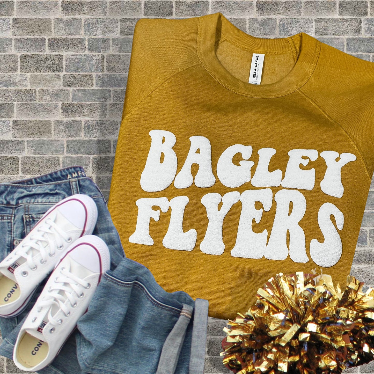 Groovy Flyer Crewneck Sweatshirt