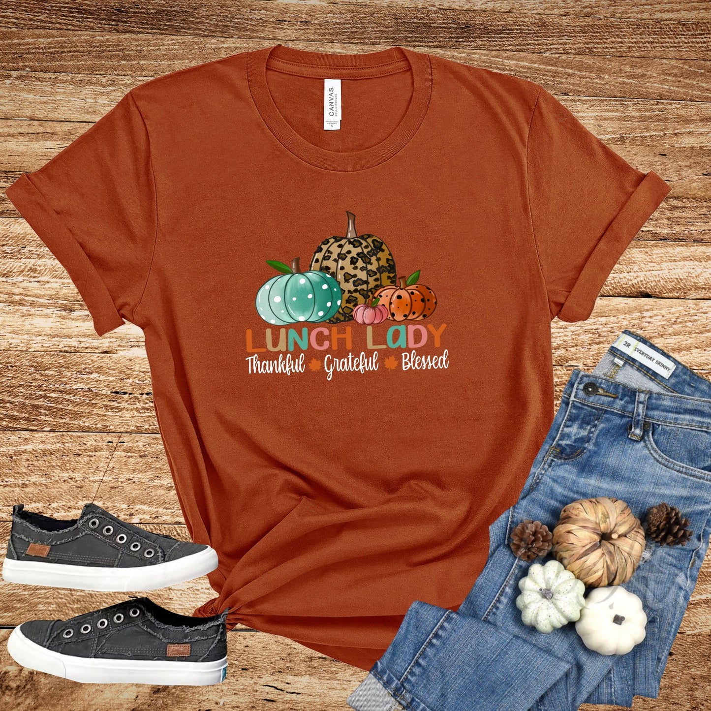 Grateful Lunch Lady Tee