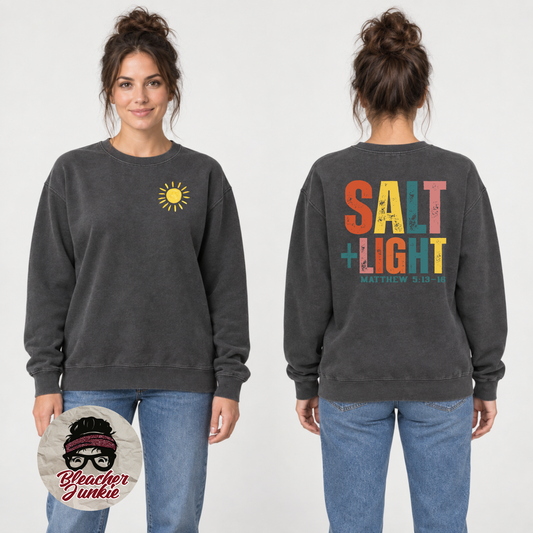 Salt + Light Co-op Adult Comfort Colors Crewneck Sweatshirt | 1566