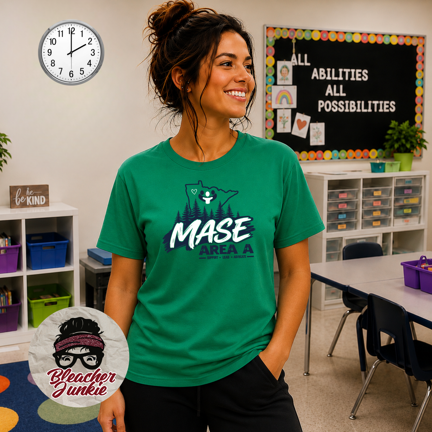 2026 MASE Area A Short Sleeve T-Shirt – Bella+Canvas 3001