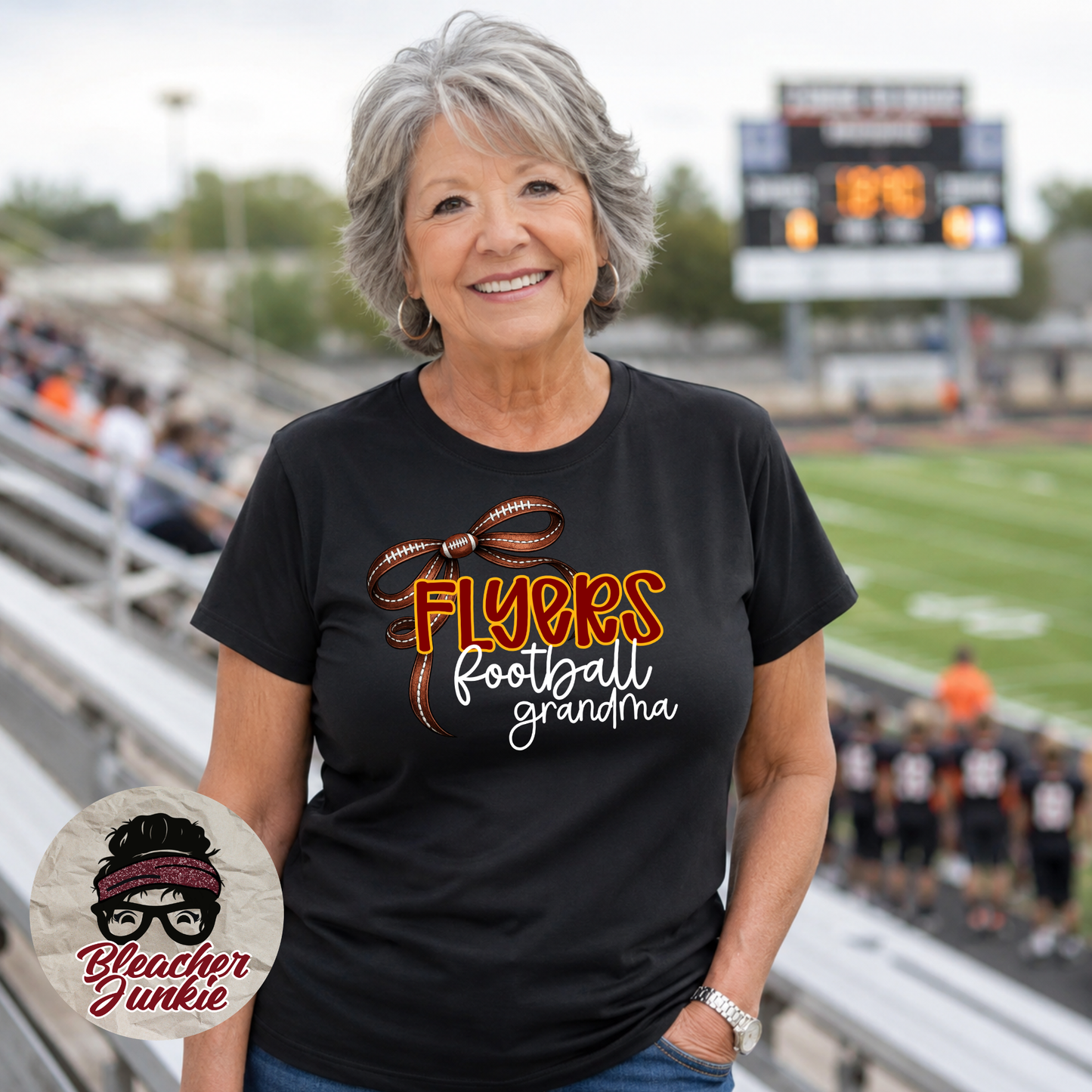 2026 Bagley Flyers Football Grandma Fan Wear