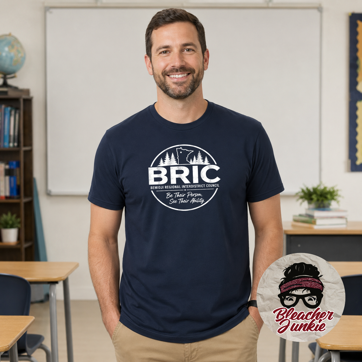 2026 BRIC “Be Their Person” Apparel-Navy