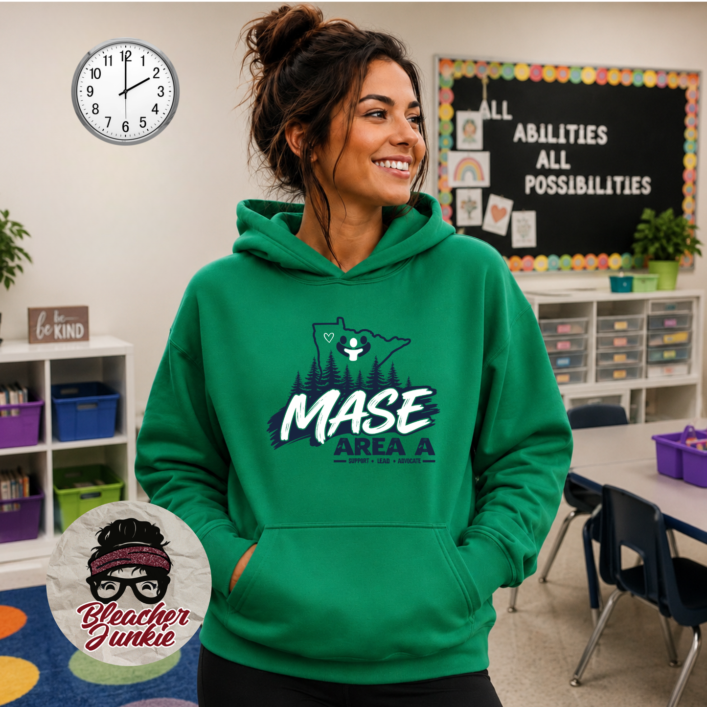 2026 MASE Area A Hoodie – Bella+Canvas 3719