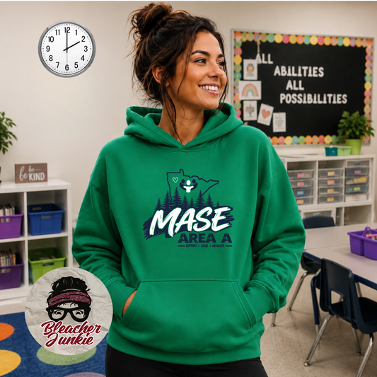 2026 MASE Area A Hoodie – Bella+Canvas 3719
