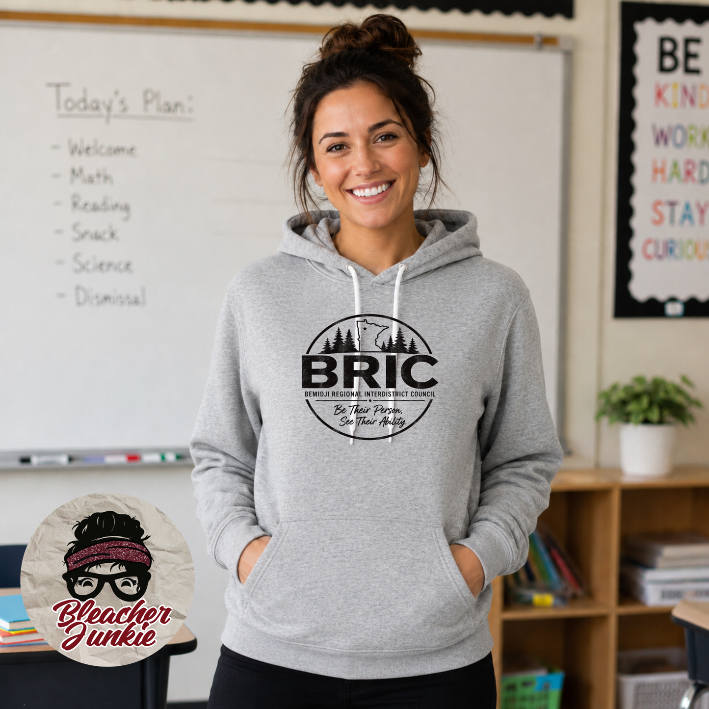 2026 BRIC “Be Their Person” Apparel-Athletic Grey