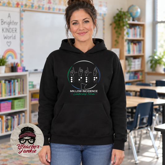 2026-27 Minnesota Low Incidence Leadership Forum Hoodie | Bella+Canvas 3719