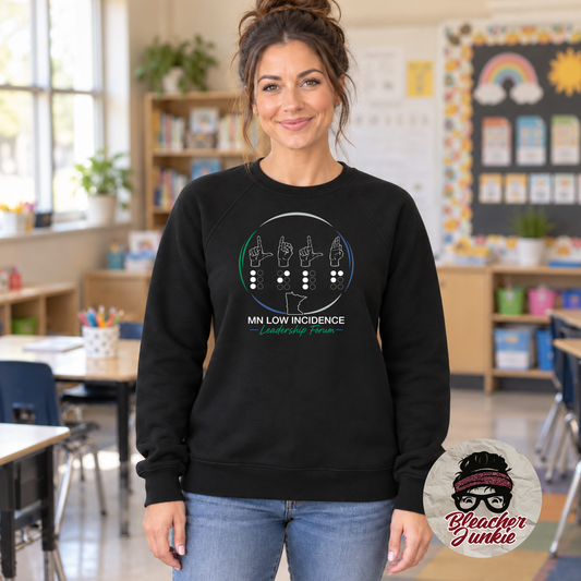 2026-27 Minnesota Low Incidence Leadership Forum Crewneck | Bella+Canvas 3901