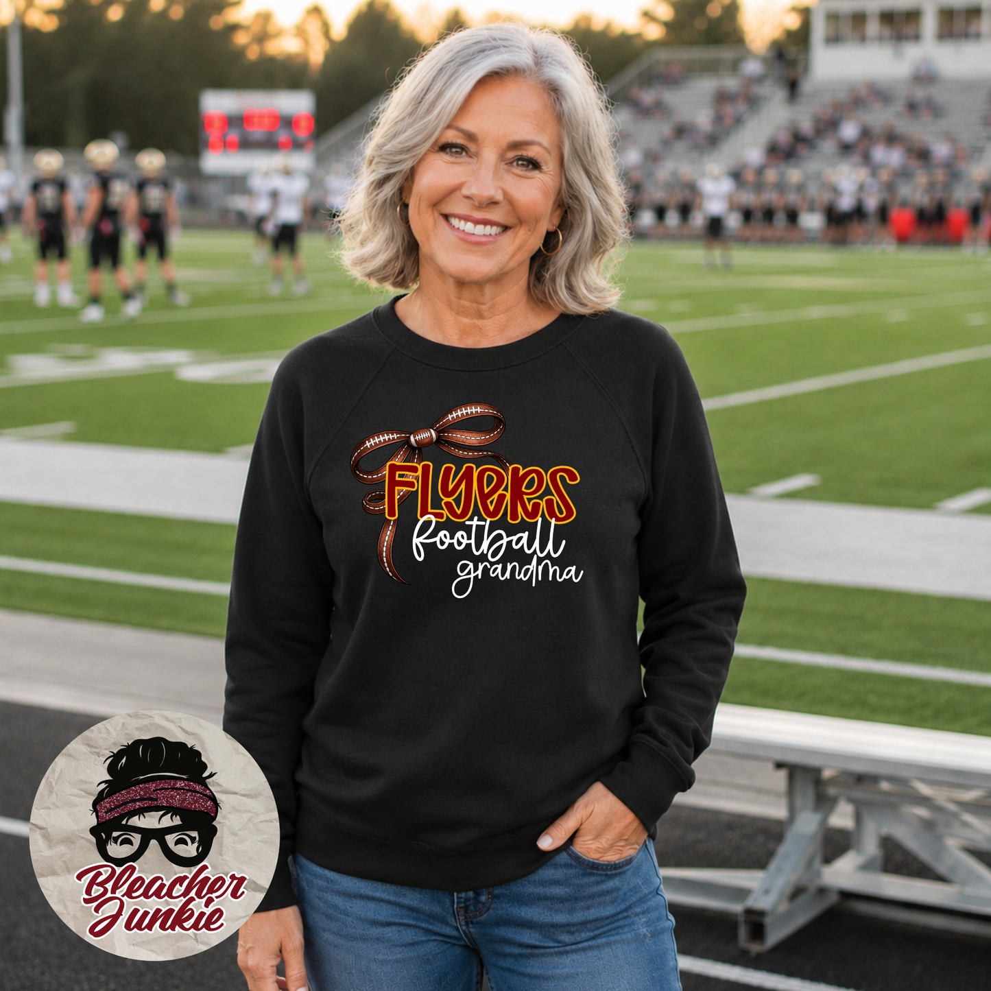 2026 Bagley Flyers Football Grandma Fan Wear
