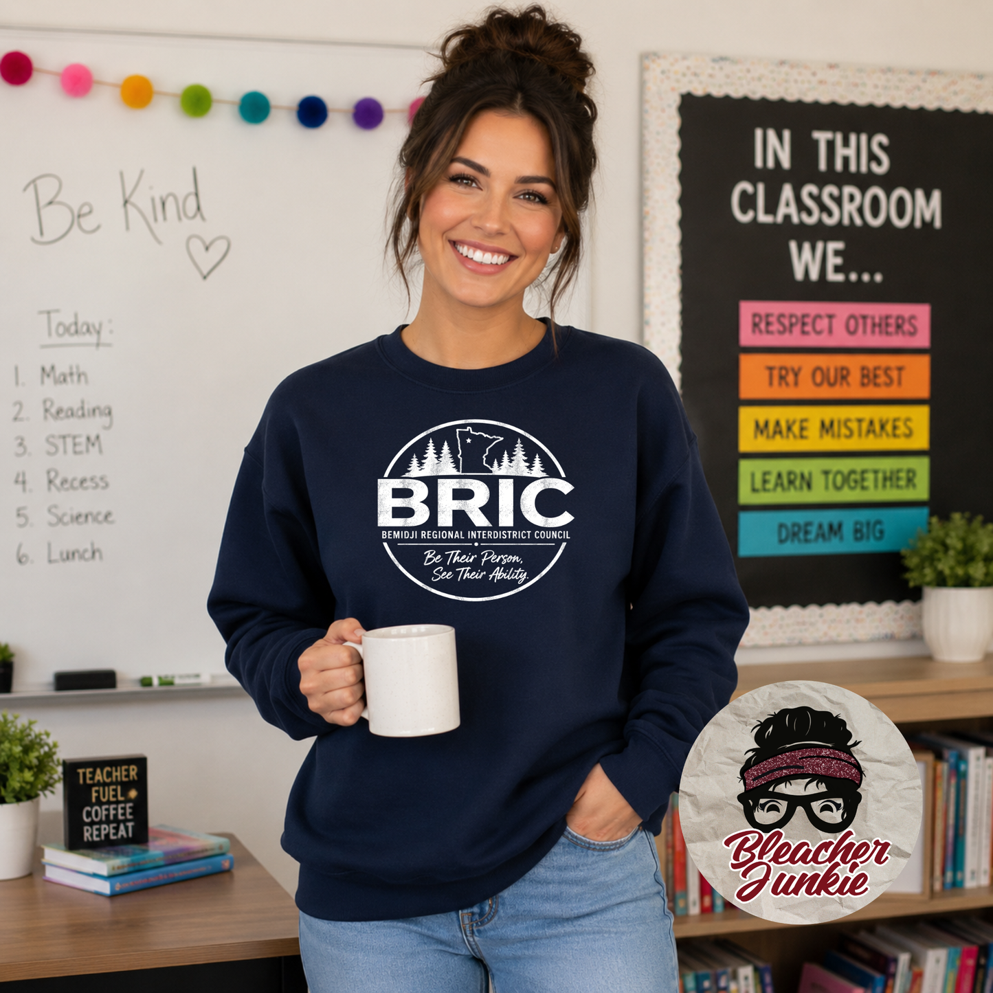 2026 BRIC “Be Their Person” Apparel-Navy