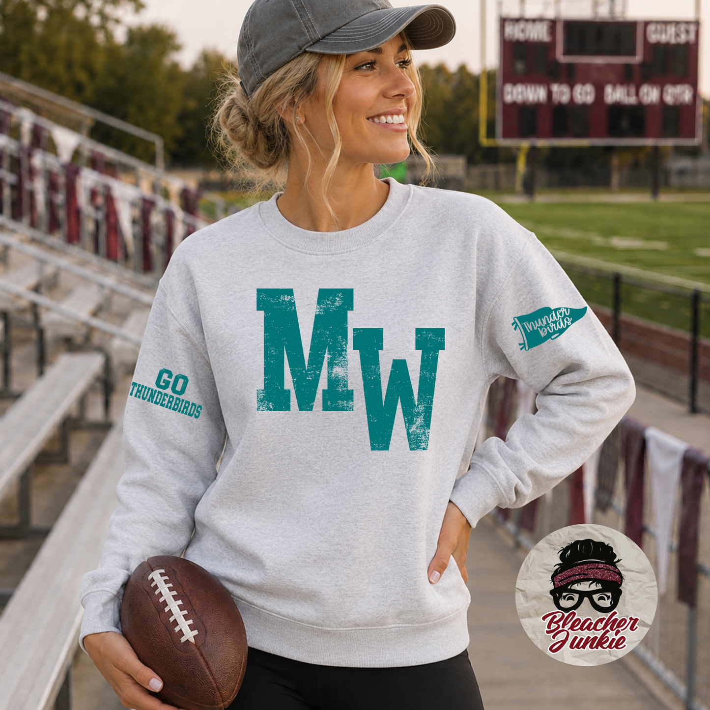 Mahnomen Waubun Thunderbirds Vintage Crewneck