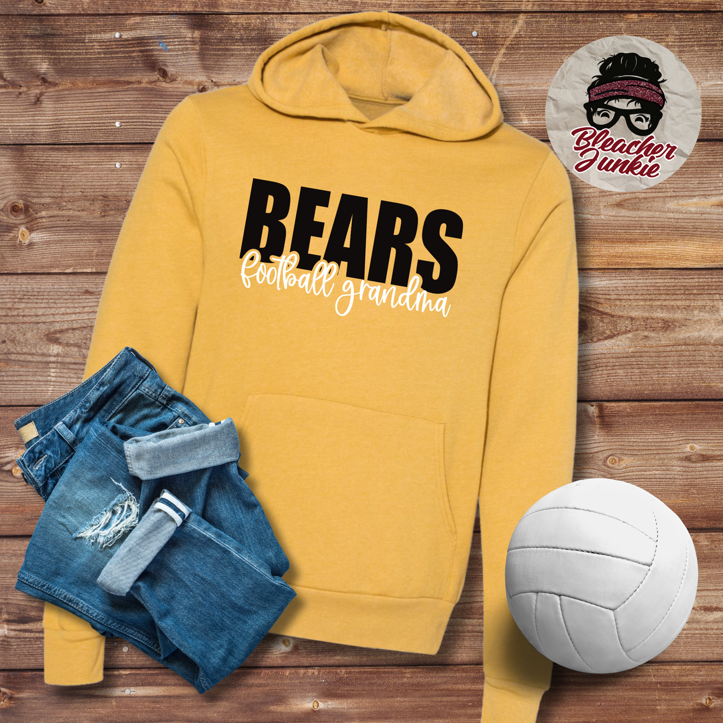 Bears Volleyball Grandma