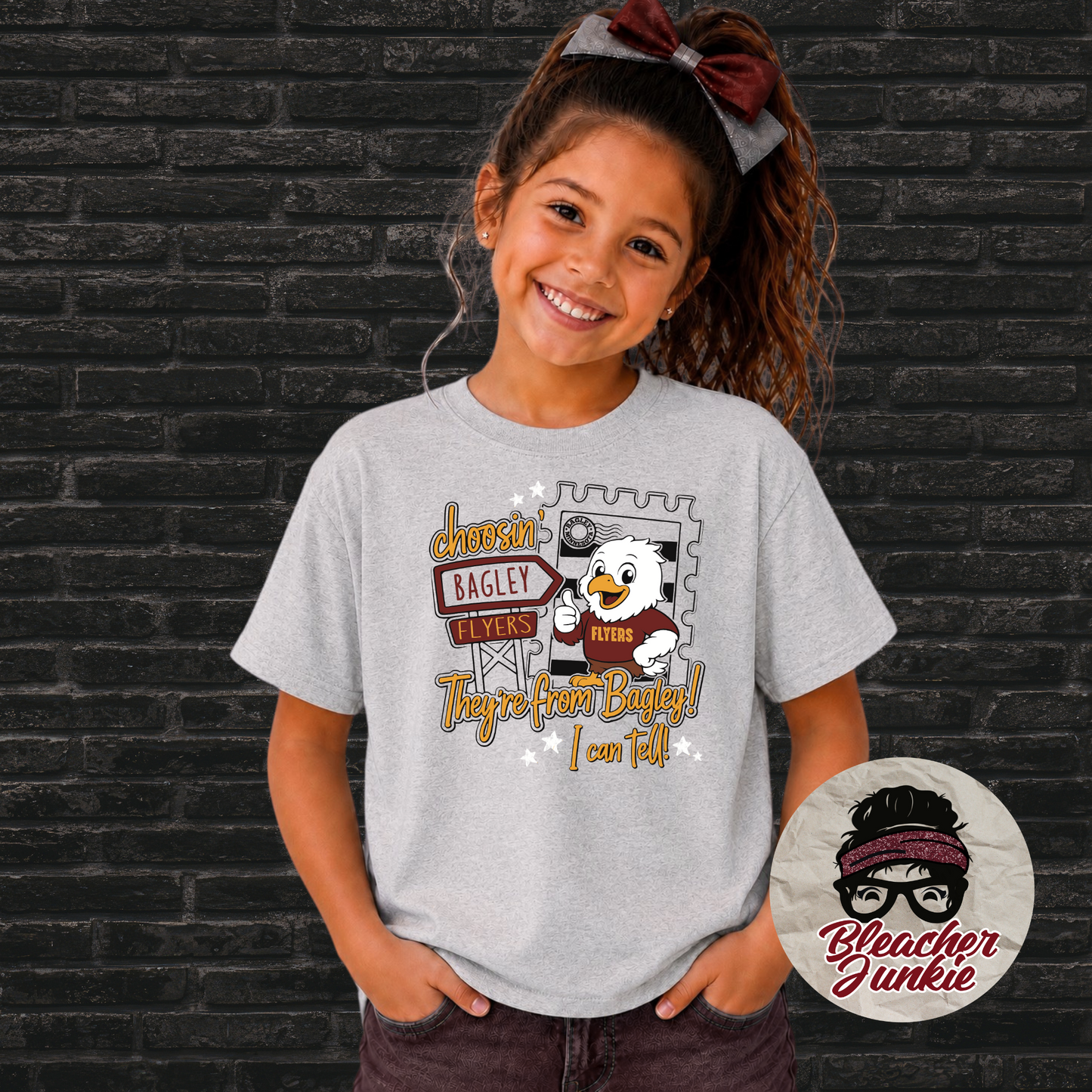 Choosin' Bagley Flyers Youth T-Shirt
