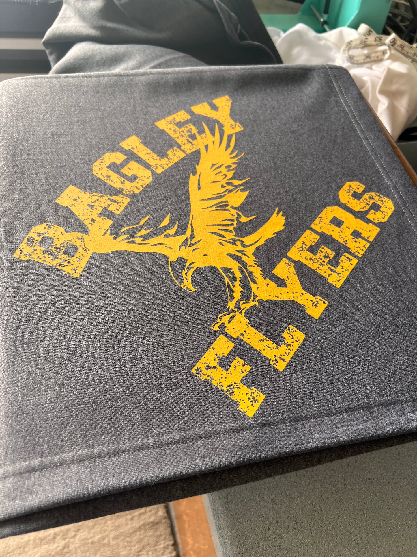 Bagley Flyers Soaring Eagle Stadium Blanket