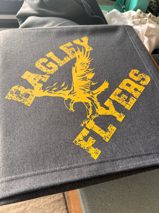 Bagley Flyers Soaring Eagle Stadium Blanket