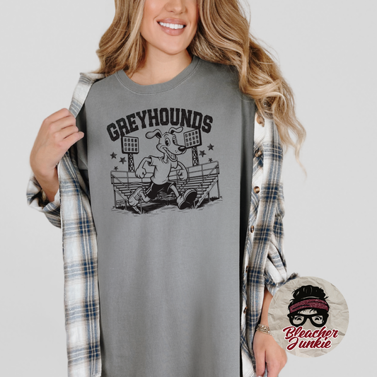 Greyhounds Bleacher Shirt – High School Mascot Spirit Wear Tee