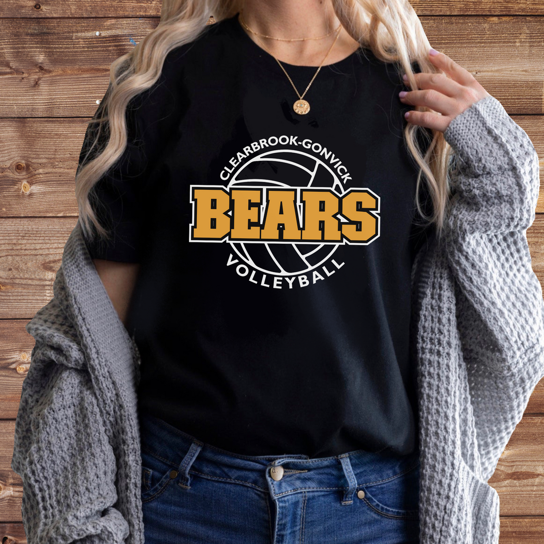 ClearbrookGonvick Volleyball Fan Wear Bleacher Junkie