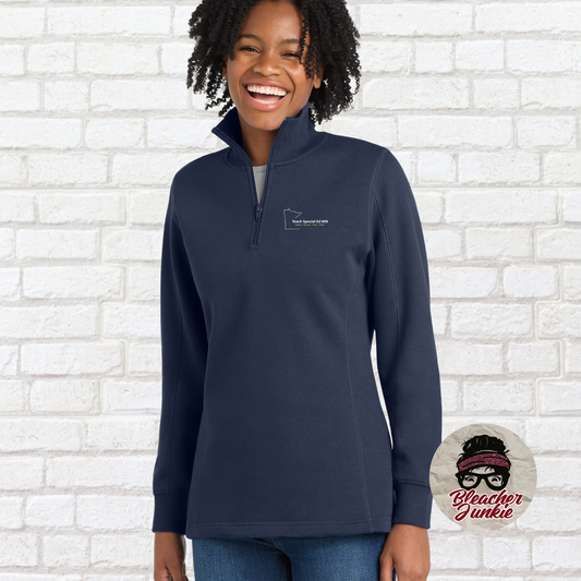 TeachEdSpMN Women's 1/4-Zip Sweatshirt