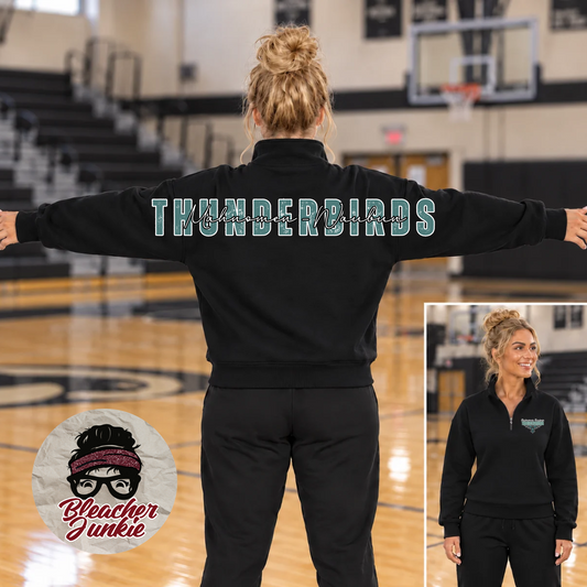 Mahnomen-Waubun Thunderbirds Big Back Quarter-Zip Pullover | PC78Q
