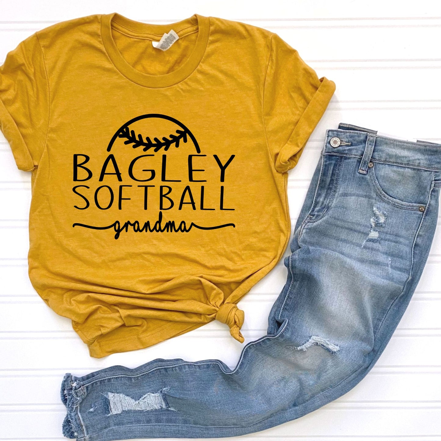 BAGLEY SOFTBALL for Mom & Grandma